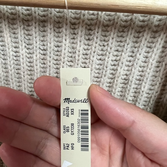 NWT Madewell Redford Cardigan Sweater XXS - Picture 6 of 6